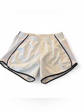 Nike Women’s White Running Shorts with Black Trim- Sz. S